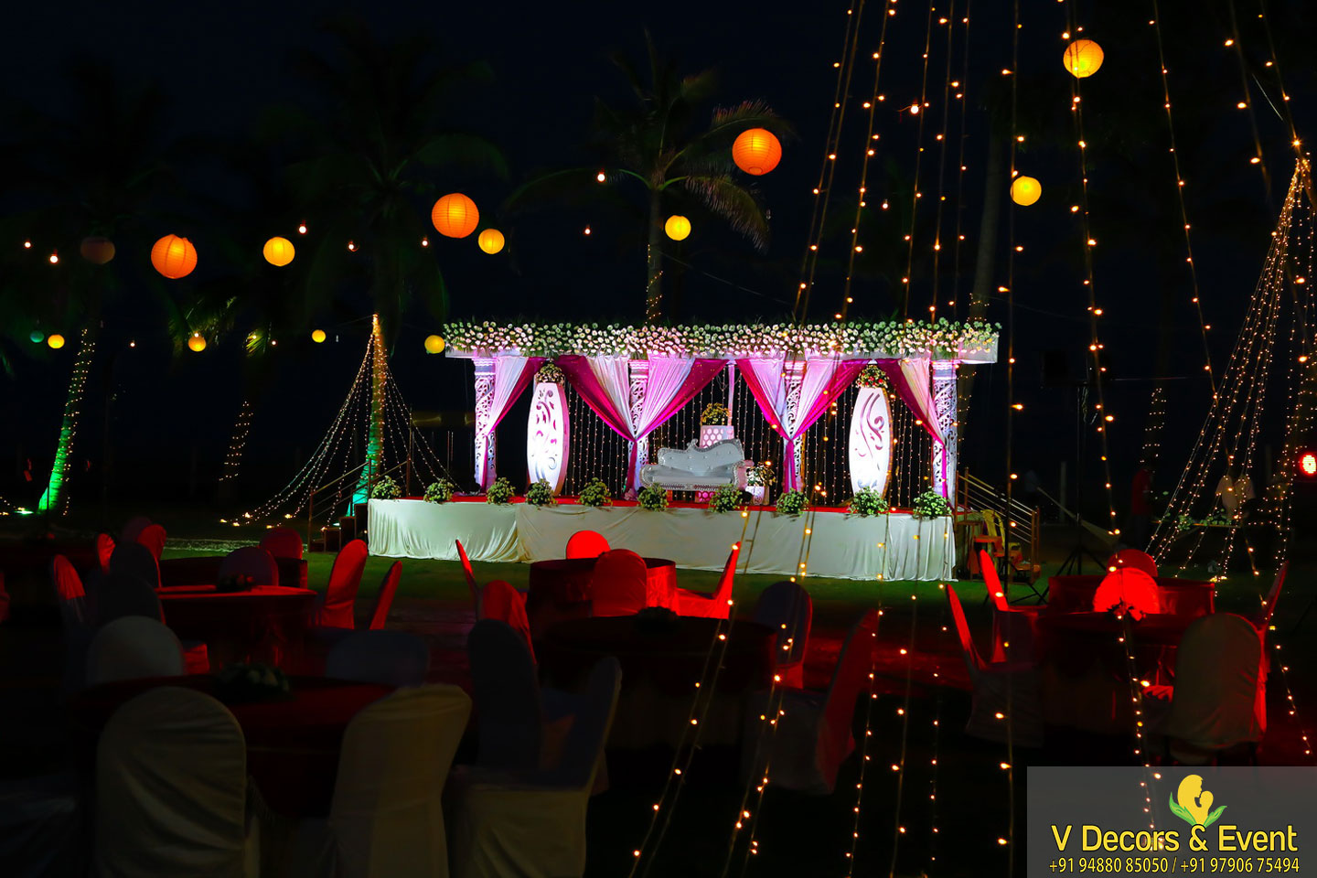 Birthday Decorations Organize at Ashok Beach Resort